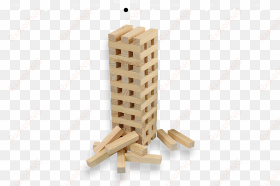 gaint jenga - giant tumble tower - over 3ft tall during play