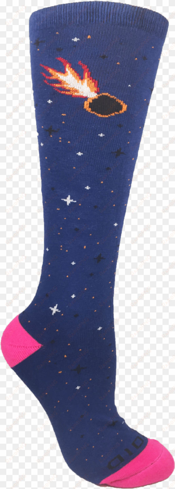 galaxy line asteroid - sock