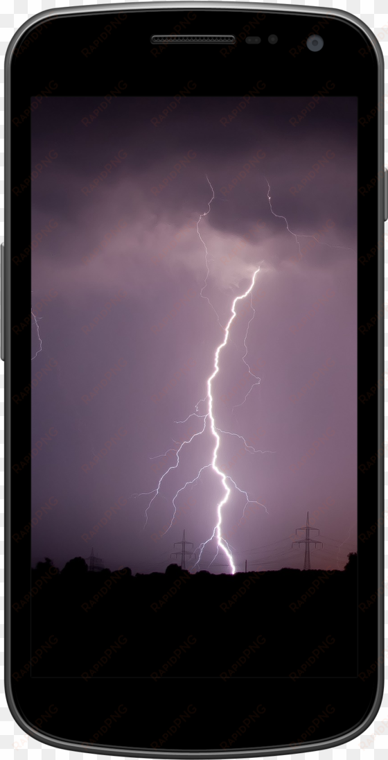 Galaxy Nexus Light - Lightning transparent png image