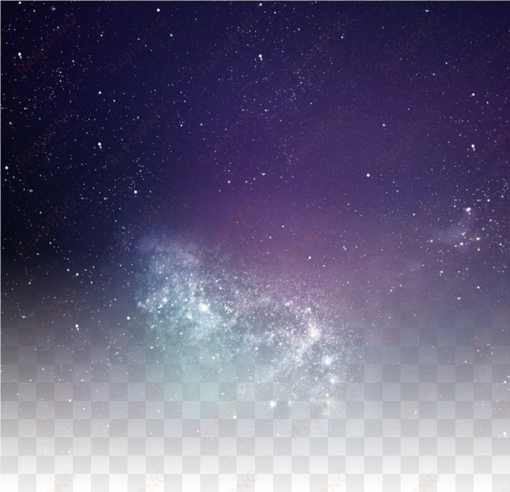 galaxy night star sky @iali sa picture transparent - night sky png