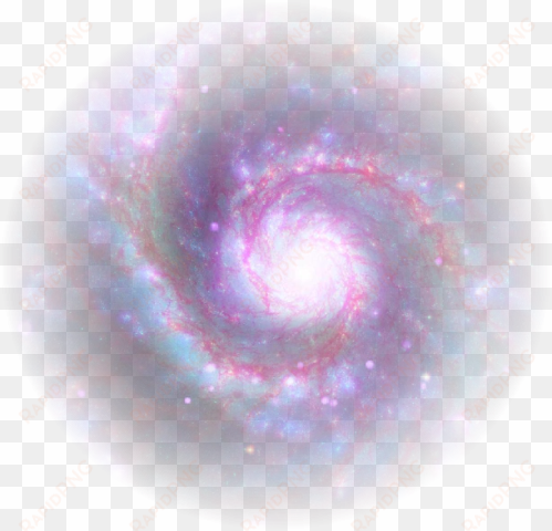 galaxy with transparent background