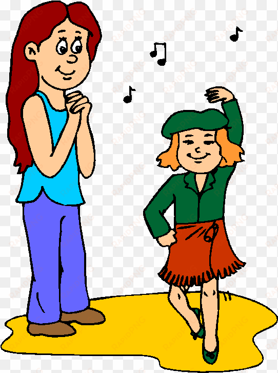 Gallery For Children Singing And Dancing Clip Art - Dance Teacher Clipart transparent png image