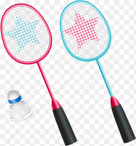 gallery free pictures - badminton racket cartoon png