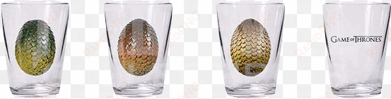 game of thrones dragon egg shot glass set - dragon eggs - shot glass set