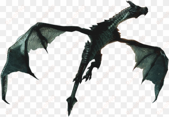 game of thrones dragon png image - skyrim dragon png