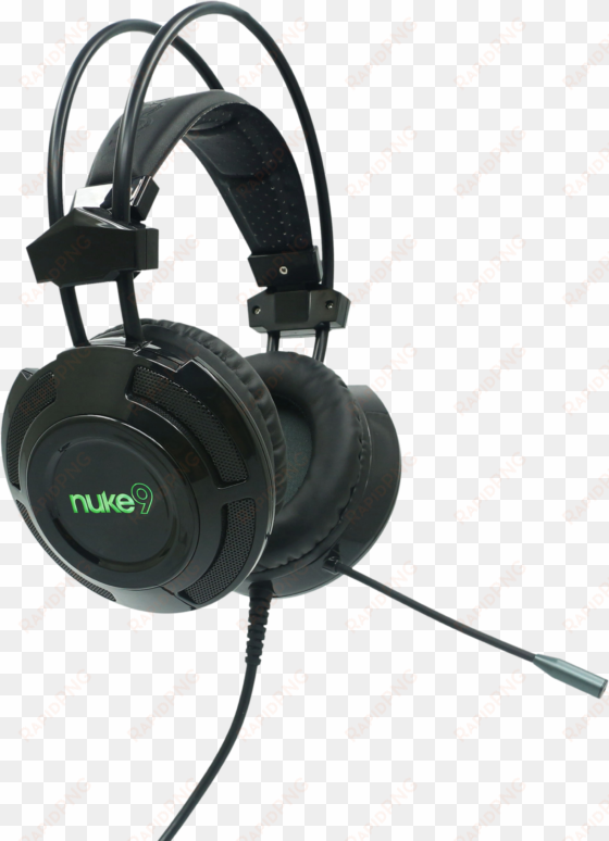 gaming headphones with next level performance, 50mm - nuke 9 headset