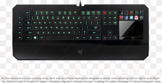 gaming keyboards & keypads - razer deathstalker - ultimate gaming keyboard (pc)