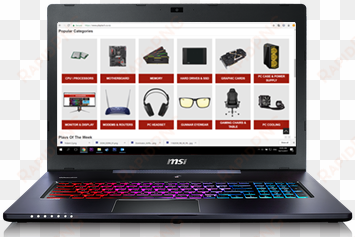 gaming & multimedia laptop - mobile advance msi gs70 stealth pro-006 17.3" gaming