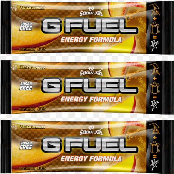 gamma labs g fuel fruit punch stick pack box (20 servings)