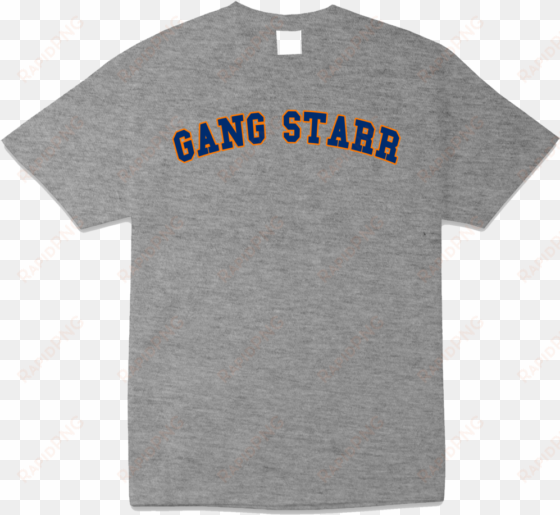 gang starr text knicks colorway t-shirt - fight for the forgotten shirt