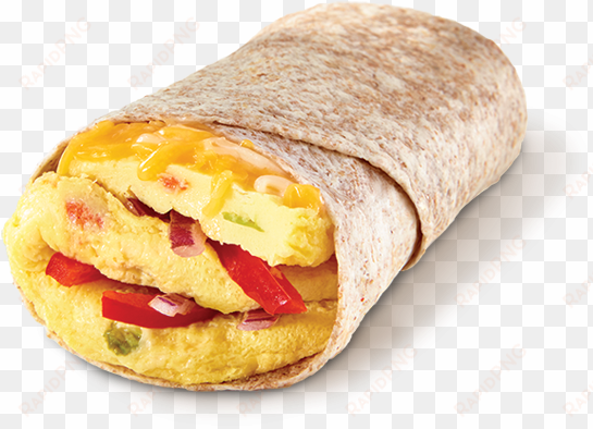 garden omelette wrap - wrap