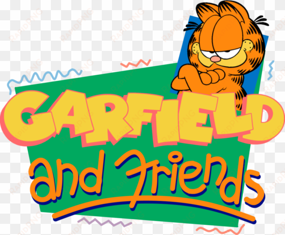 garfield and friends logo recreation by nina nintyrobo-dabgwrg - garfield and friends logo