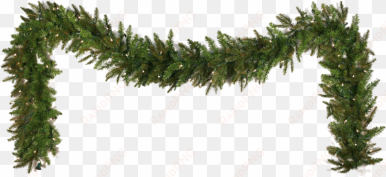 garland png file - christmas garland png transparent