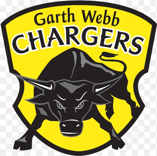 garth webb chargers - garth webb secondary school logo