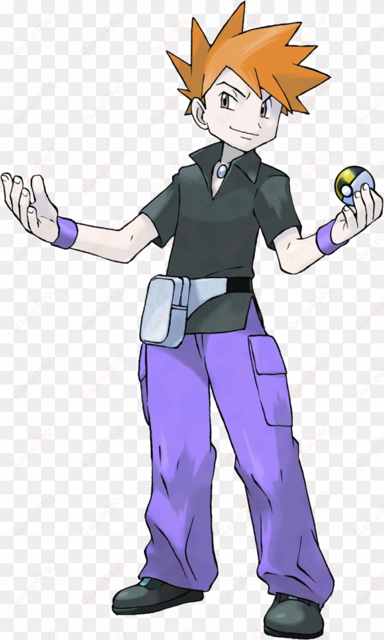 gary oak - blue pokemon