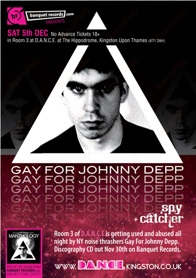 Gay For Johnny Depp / Spycatcher - Gay For Johnny Depp Manthology transparent png image