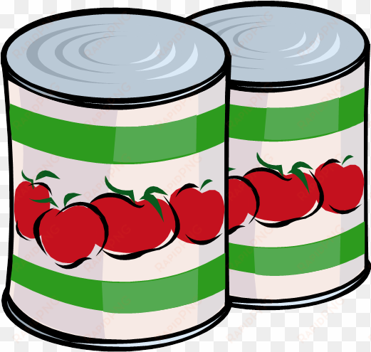 gca canned food drive - clip art canned food