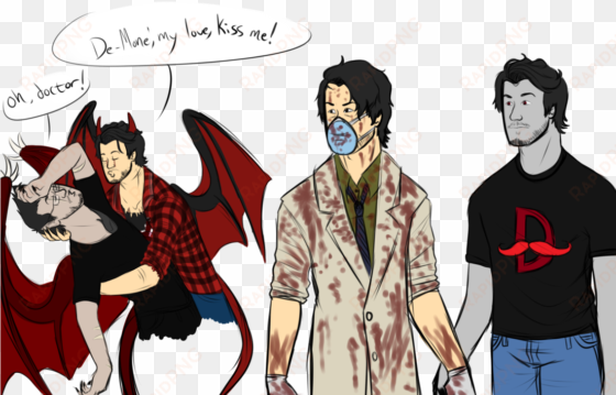 gdi by satan - markiplier x reader fan art