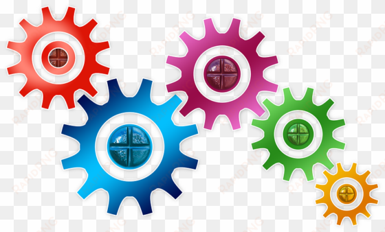 gears - maker space clipart