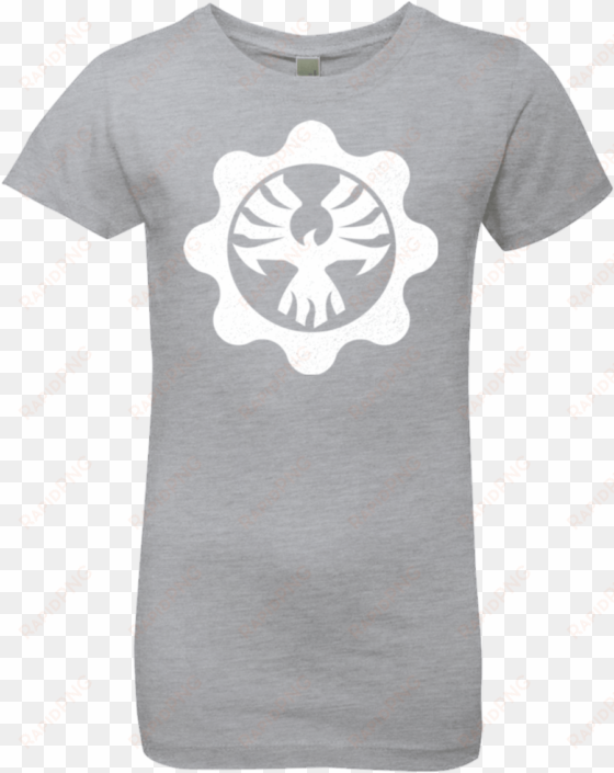 gears of war 4 cog emblem girls premium t-shirt - gears of war - logo - beanie - sort