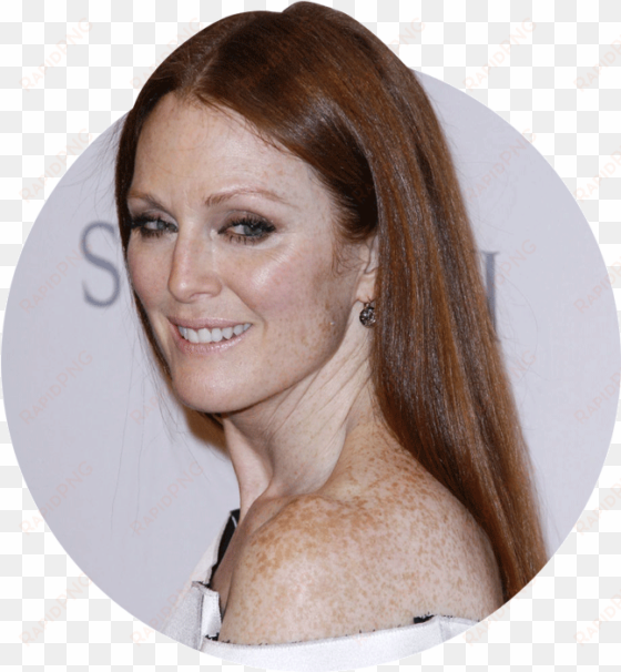 gemma arterton - julianne moore with freckles