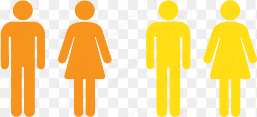 gender color - braille sign - unisex toilets lh + baby change