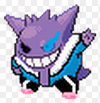 gengar sprite png - gengar sans sprite