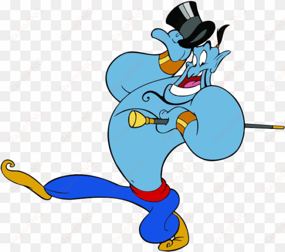 Genie Lamp Clipart Academic Team - Disney Aladdin Genie Clipart transparent png image