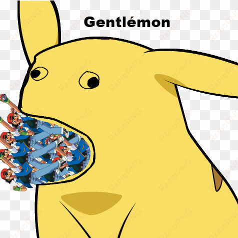 gentlémon pikachu pokémon x and y ash ketchum yellow - pikachu and ash meme