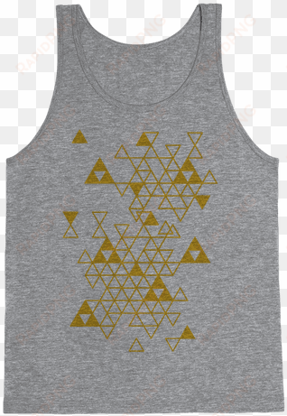 geometric triforce pattern tank top - if you don't like star trek then you need to get the