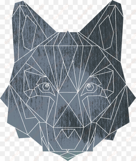 geometric wolf - geometric wolf logo png