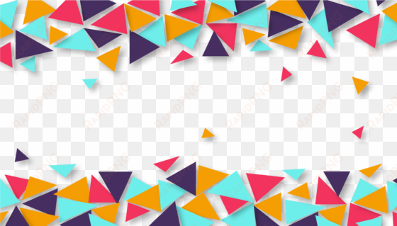 geometry triangle trigonometry block - border geometric hd png