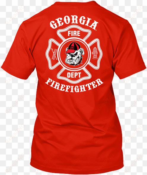 georgia bulldogs firefighter tshirt - funny lifeguard shirts