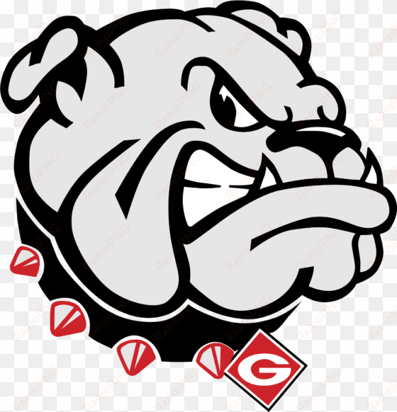 georgia bulldogs logo png transparent - liberty christian academy bulldog