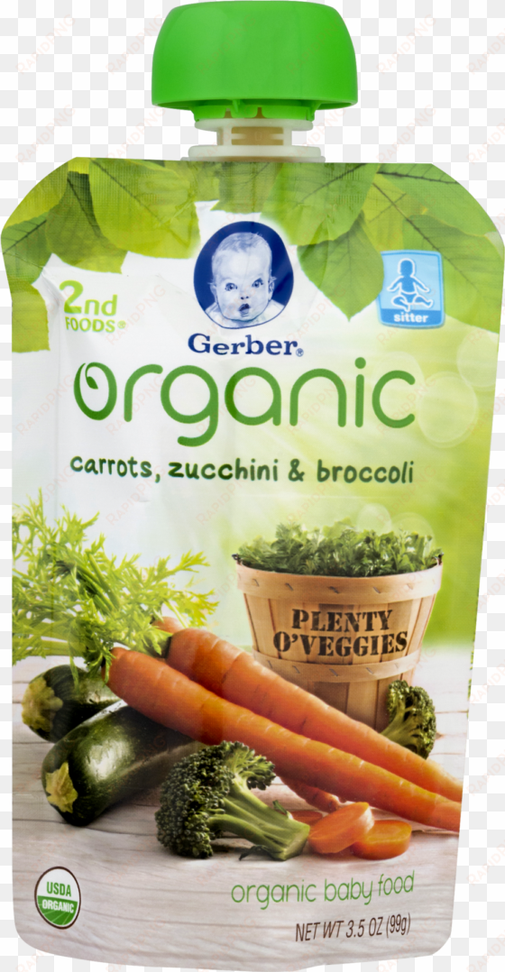 gerber organic 2nd foods baby food, carrots, zucchini - gerber 2nd foods organic garden vegetable brown rice