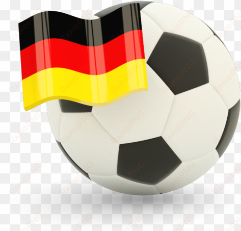 germany football with flag - germany flag with football