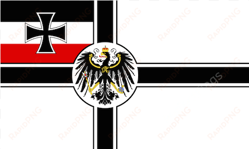 germany ww1 imperial crest flag - german empire flag