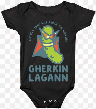 gherkin lagann baby onesy - weed onesie baby