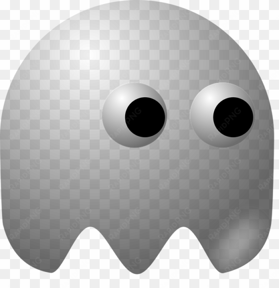 ghost, baddie, pacman, pac-man, cartoon - pacman ghost png transparent
