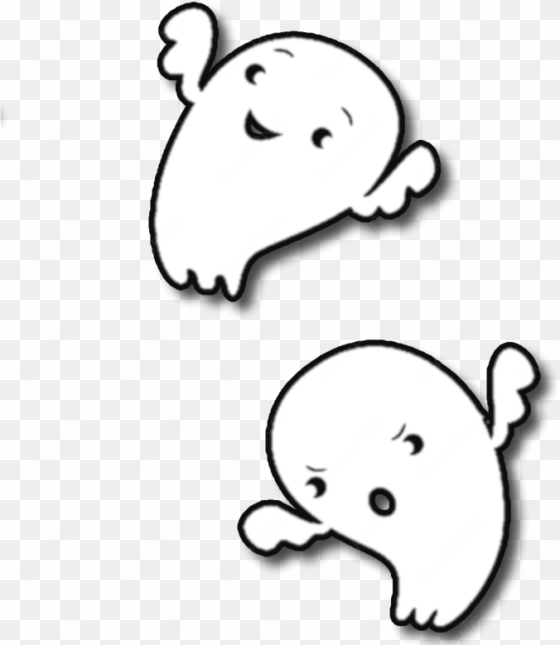 ghost clipart - transparent background halloween clip art
