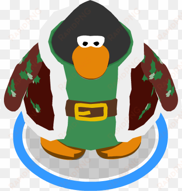 ghost of today in-game - club penguin the popstar
