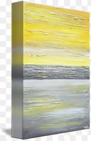 giclee print art abstract yellow grey painting vertical - yellow white and black abstract art grey wall