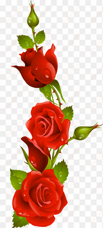 gifs con movimiento y brillo de amor - rosas rojas animadas png