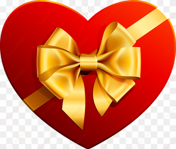 gift box png image - heart gift box png