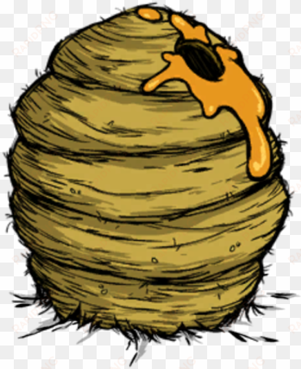 gigantic beehive full - giant bee hive dont starve