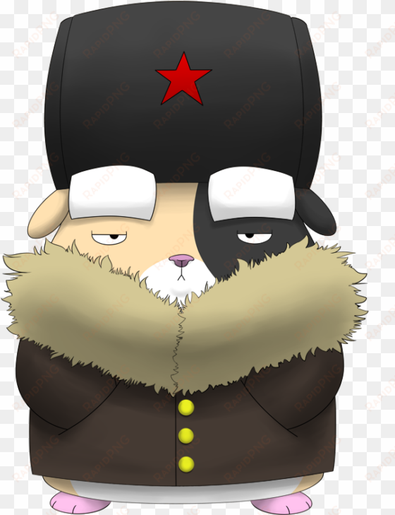 giggles the russian hamster by orikomi - hamster with russian hat