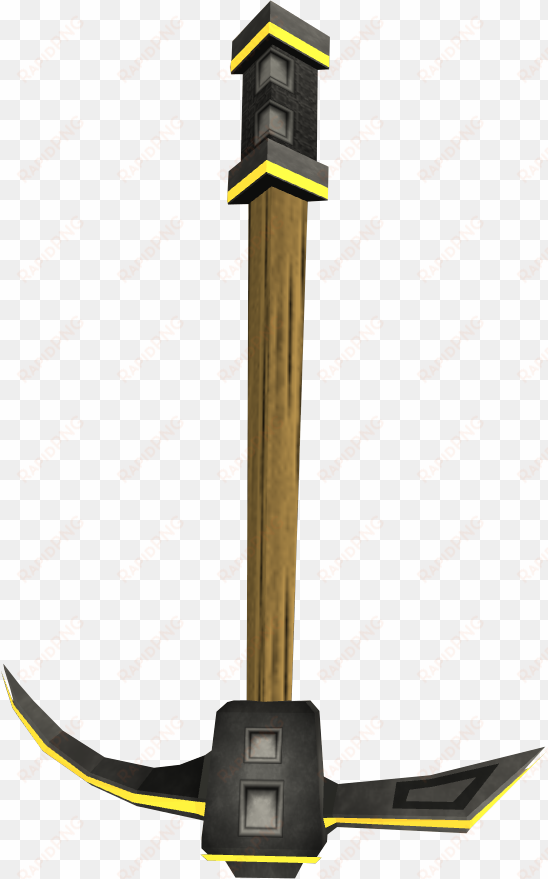 gilded iron pickaxe - wiki