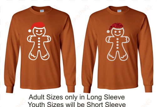 gingerbread man texas orange long sleeved t-shirt - long sleeve make america great again shirt