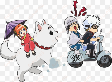 gintama, kagura, and kid image - gintama chibi yorozuya