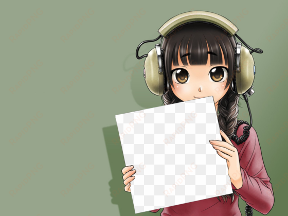 Girl With Headphones Wallpaper Related Keywords & Suggestions - Will Kill You Anime transparent png image